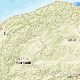 Kastamonu Street Map