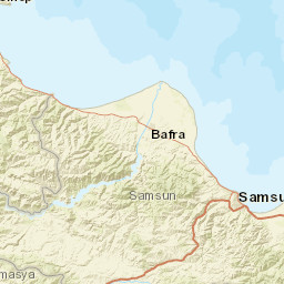 Samsun Street Map