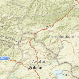 Samtskhe-Javakheti Street Map
