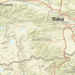 Kvemo Kartli Street Map