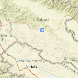 Kakheti Street Map