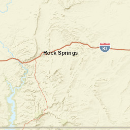 112-198 South Main Street, Rock Springs Street Map