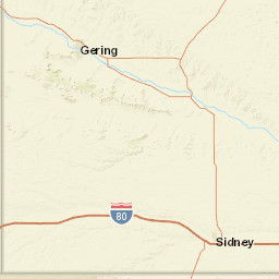 Deadwood Trail Sidney NE 69162 Street Map