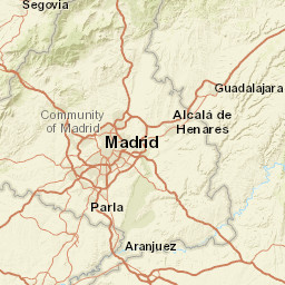 Guadalajara Street Map