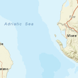 Fier County Street Map