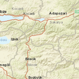 Bilecik Street Map