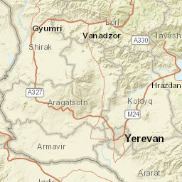 Shirak Region Street Map