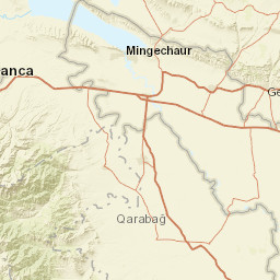 Azerbaijan Street Map