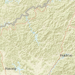 North Pyongan Province Street Map