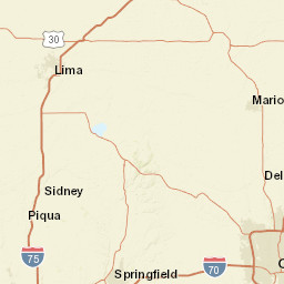 Interstate 75, Lima, OH 45806, USA Street Map