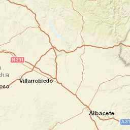 Albacete Street Map