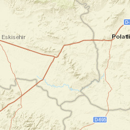 Eskişehir Street Map