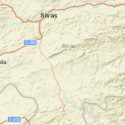 Sivas Street Map