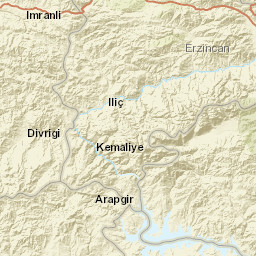 Erzincan Street Map
