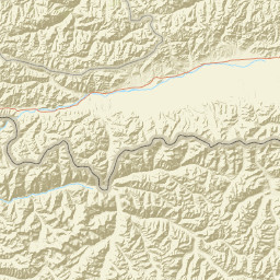 Osh Region Street Map