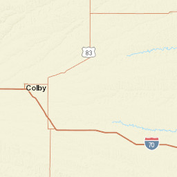 U.S. 40, WaKeeney, KS 67672, America Street Map