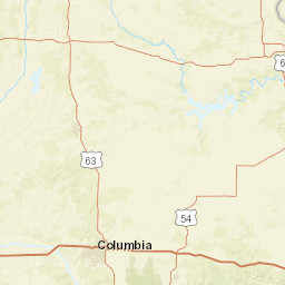 Rothwell Park Trail Moberly Missouri Street Map