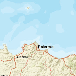Palermo Street Map