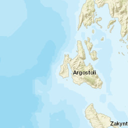 Kefalonia Prefecture Street Map