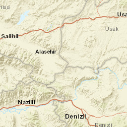 Uşak Street Map