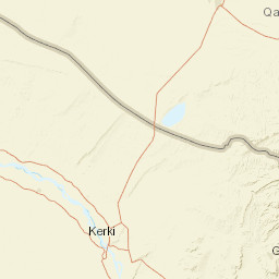 Lebap Region Street Map