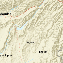 Khatlon Province Street Map