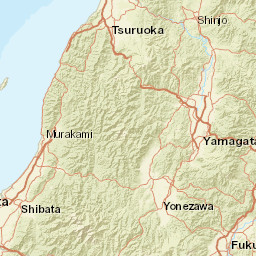Yamagata Prefecture Street Map
