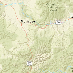 Colorado 92 Gunnison CO 81230 Street Map