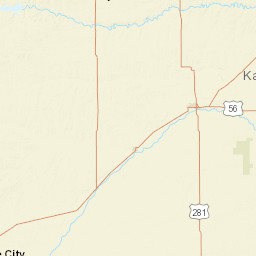 1305-1363 KS-96 Albert KS 67511 Street Map