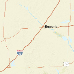 2 W 8th Ave Emporia Kansas Street Map