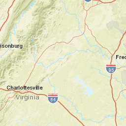 Skyline Drive, Shenandoah, Luray, VA Street Map