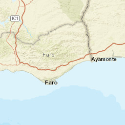 Faro Street Map