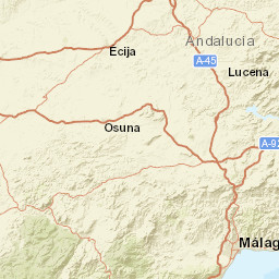 Málaga Street Map