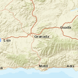 Granada Street Map