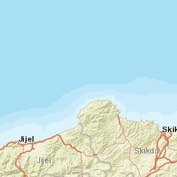 Jijel Street Map
