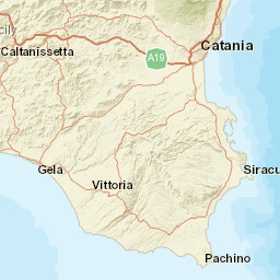 Ragusa Street Map