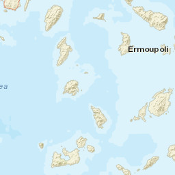 South Aegean Street Map