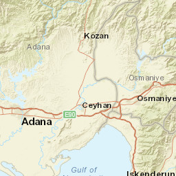 Adana Street Map