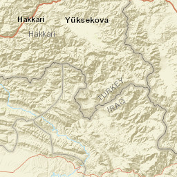 Hakkâri Street Map
