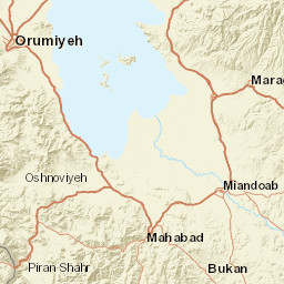 West Azarbaijan Street Map