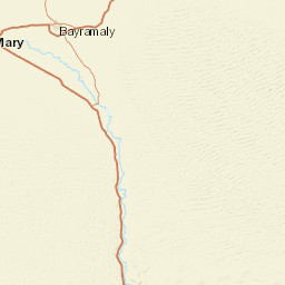 Mary Region Street Map