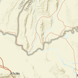 Kunduz Province Street Map