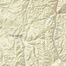 Badakhshan Street Map