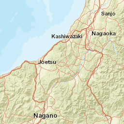 Niigata Prefecture Street Map