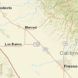 Eastside Dr Firebaugh California  Street Map