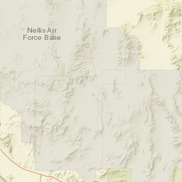 Inyo National Forest Test Station Road Lee Vining CA Street Map