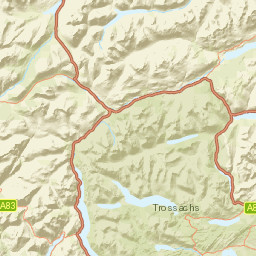 B829, Stirling FK8, UK Street Map