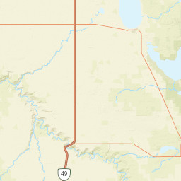 Alberta 2 Alternate, Guy, AB T0H 1Y0 Street Map