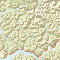 Yellowhead Highway, Skeena-Queen Charlotte Street Map