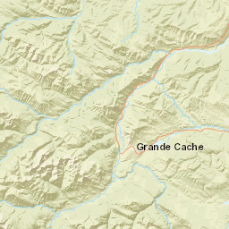 Alberta 40, Grande Cache, AB T0E, Canada Street Map